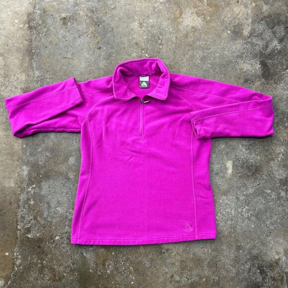 Vintage Nike ACG Sweater Womens Medium Therma Fit Fleece Pullover Sweatshirt - Picture 1 of 8